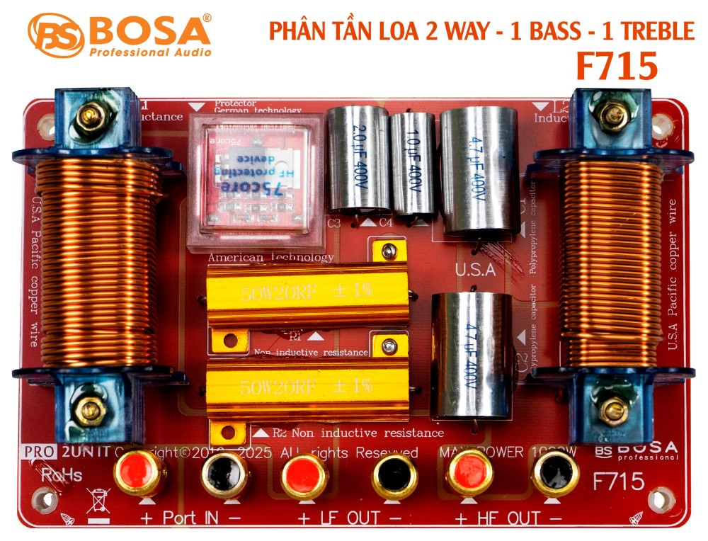 PHÂN TẦN BOSA F715