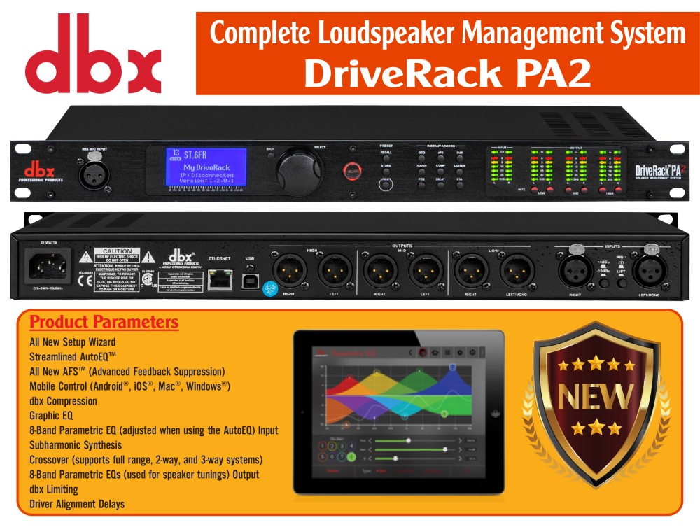 DBX DriveRack PA2