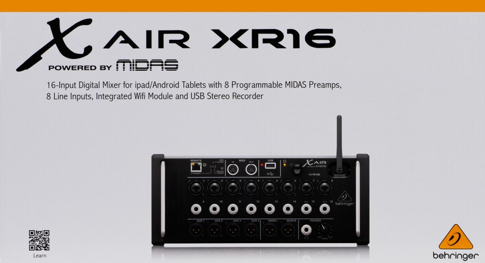 Behringer X AIR XR16