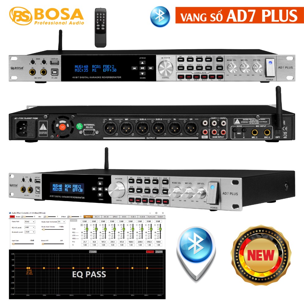 VANG SỐ KARAOKE BOSA AD7PLUS